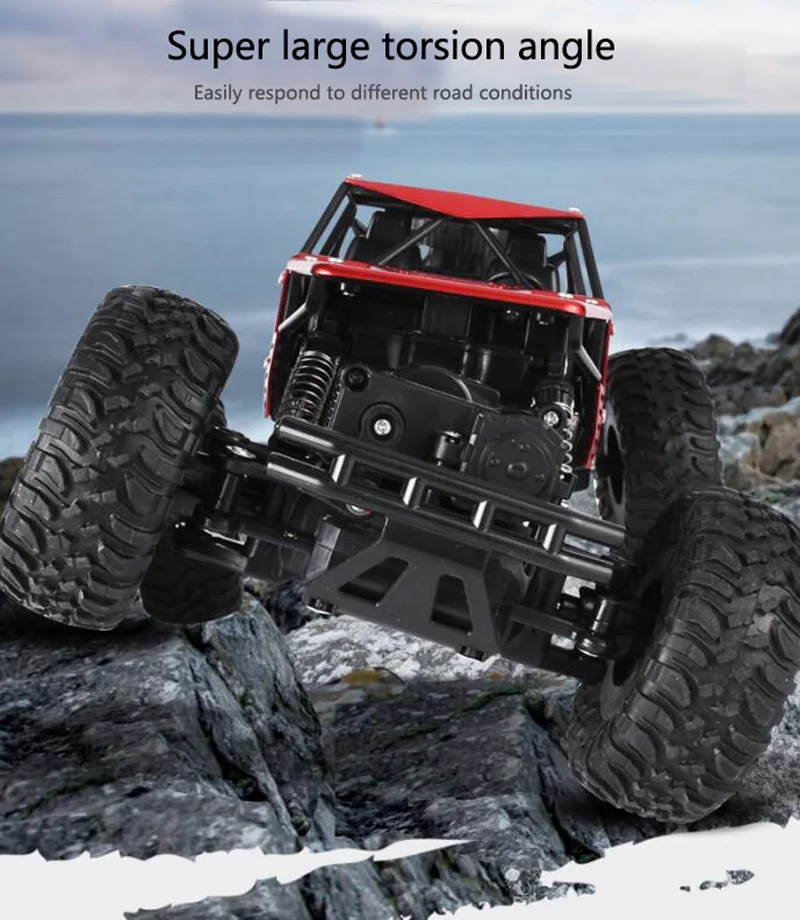 2.4 GHz 4WD Off-Road Climbing Crawler - C08S 13 2.4 GHz 4WD Off-Road Climbing Crawler - C08S 13