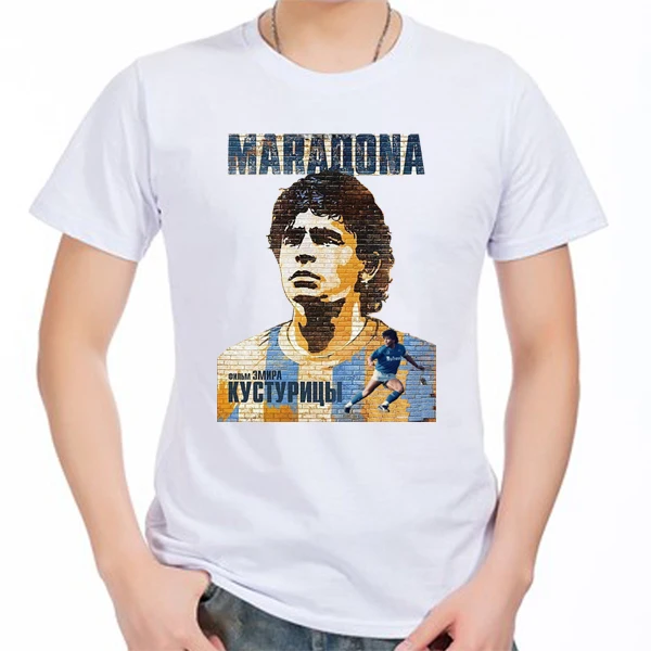 Men's Short sleeve t-shirt Diego Armando Maradona Argentina Napoli hand of God la mano de Dios 100% cotton tshirt jersey fan
Men's Short sleeve t-shirt Diego Armando Maradona Argentina Napoli hand of God la mano de Dios 100% cotton tshirt jersey fan