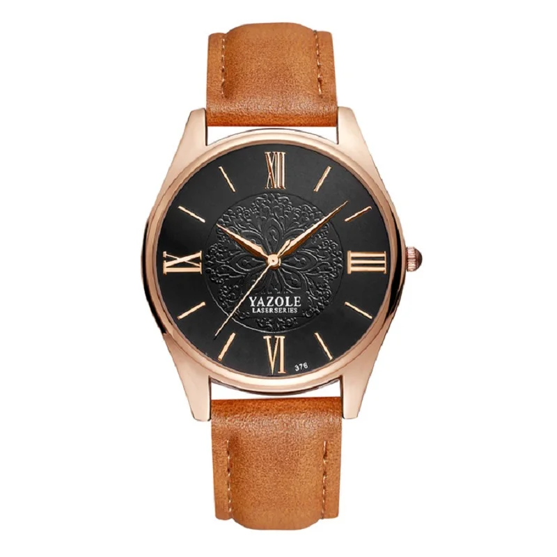 YAZOLE Top Brand Luxury Fashion Quartz Watch Casual Male Clock Quartz-watch Floral Business Men Watches YD376
YAZOLE Top Brand Luxury Fashion Quartz Watch Casual Male Clock Quartz-watch Floral Business Men Watches YD376