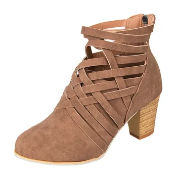 New Sexy Fashion high-heeled Martin Shoes Thick High Heel Women Boots High-heeled Platform Ankle Boots Autumn Women Shoes
New Sexy Fashion high-heeled Martin Shoes Thick High Heel Women Boots High-heeled Platform Ankle Boots Autumn Women Shoes