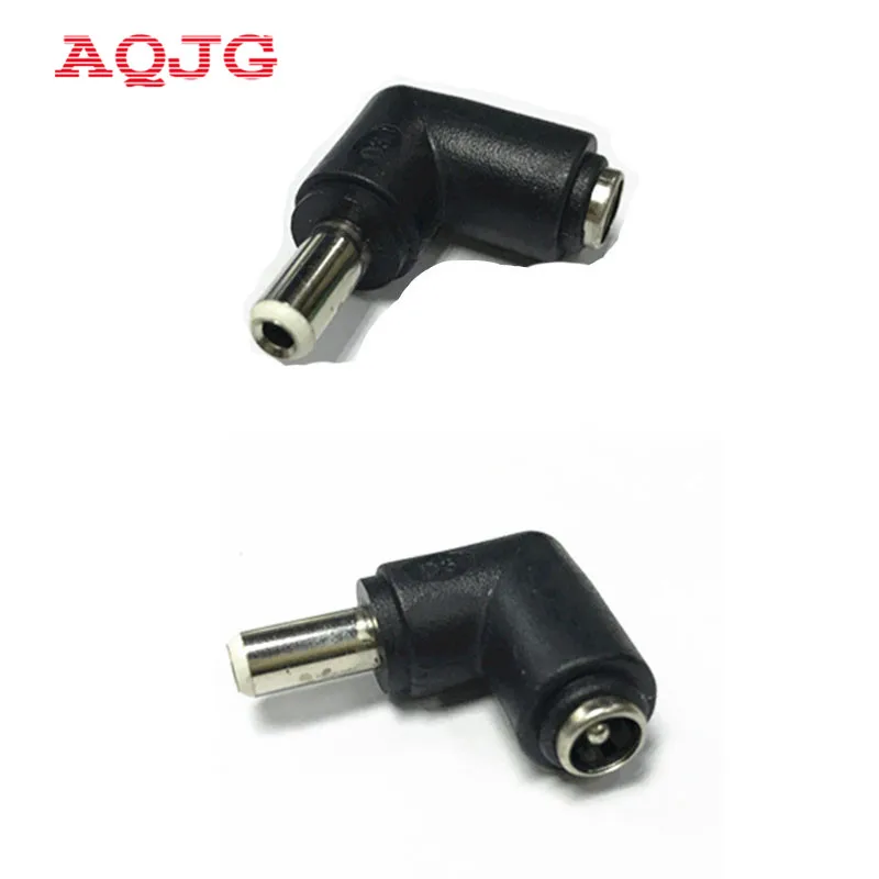 10pcs/lot 90 degree round hole DC5.5 * 2.1 female to 5.5 * 2.5MM Adapter DC jacks For computer Laptop Power Connctor
10pcs/lot 90 degree round hole DC5.5 * 2.1 female to 5.5 * 2.5MM Adapter DC jacks For computer Laptop Power Connctor