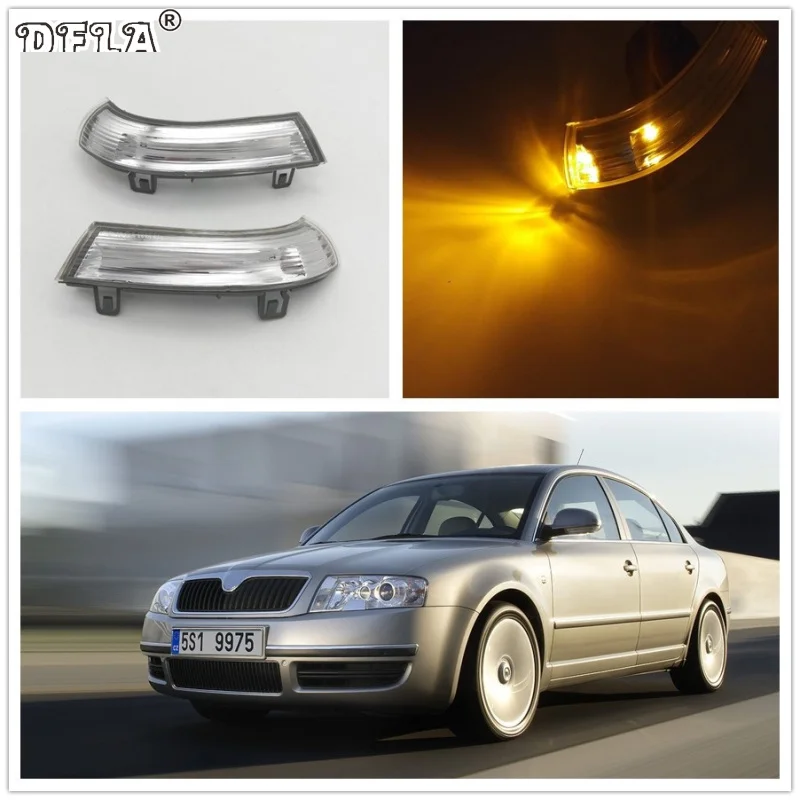 For Skoda Superb B5 2001 2002 2003 2004 2005 2006 2007 2008 Car-Styling Side Mirror Turn Signals LED Lights
For Skoda Superb B5 2001 2002 2003 2004 2005 2006 2007 2008 Car-Styling Side Mirror Turn Signals LED Lights