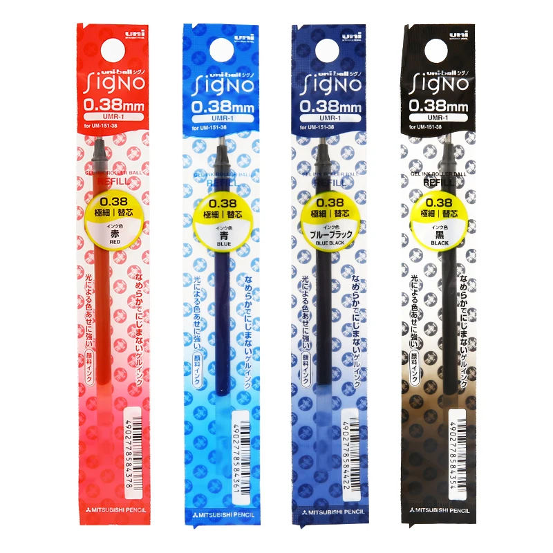 Japan Uni 0.38 mm Ball Signo Refill UMR-1 for UM-151 Retractable Gel Ink Pen stylo for School Office
Japan Uni 0.38 mm Ball Signo Refill UMR-1 for UM-151 Retractable Gel Ink Pen stylo for School Office