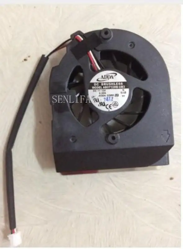 Free shipping for ADDA New original AB0712HB-UB3 12V 0.30A 3 wire double ball notebook CPU fan
Free shipping for ADDA New original AB0712HB-UB3 12V 0.30A 3 wire double ball notebook CPU fan