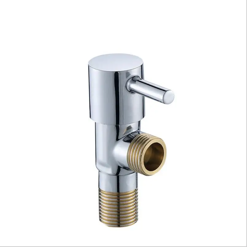 

Brass Angle Valve G1 / 2 * 1/2 Water Heater Toilet Inlet Water Stop Valve Faucet Angle Valve