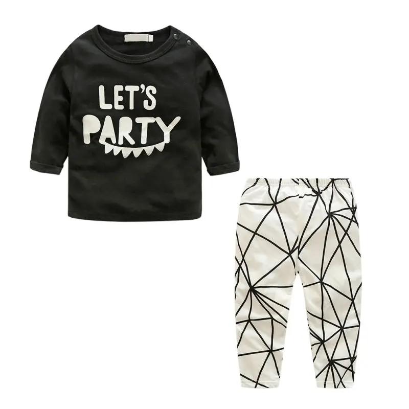 2pcs/set Baby Boy Clothes Long Sleeve t-Shirt + Pants Infant Suit Newborn Casual Baby Clothing Sets LM75
2pcs/set Baby Boy Clothes Long Sleeve t-Shirt + Pants Infant Suit Newborn Casual Baby Clothing Sets LM75