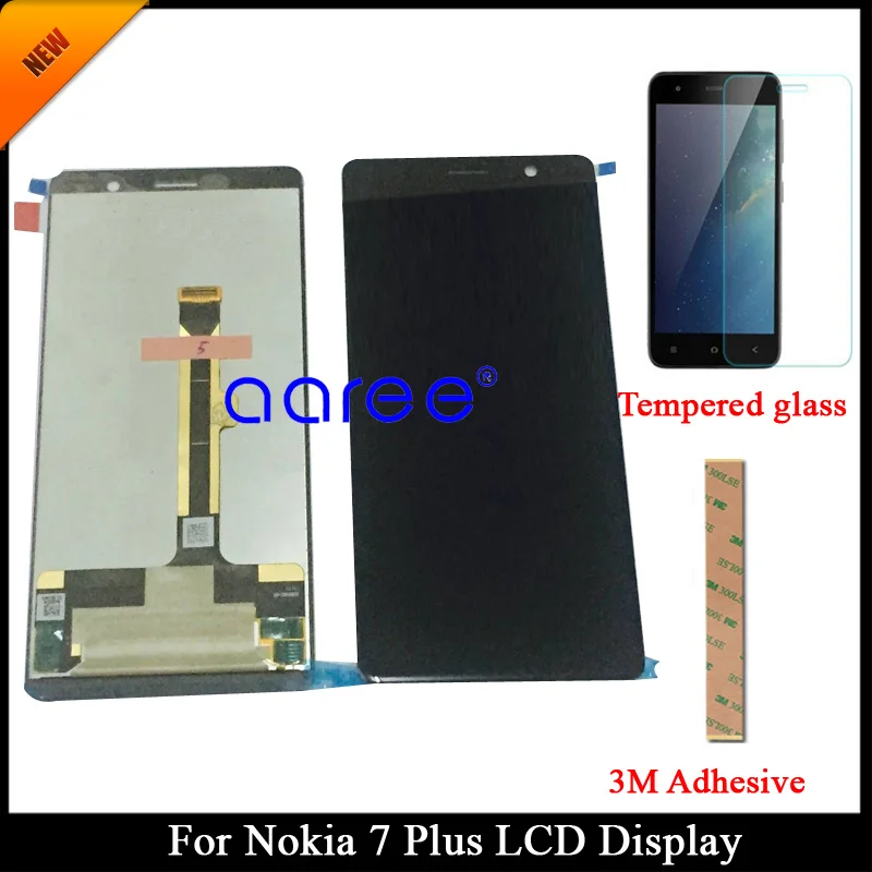 100% tested Grade AAA LCD Display For Nokia 7 plus LCD For Nokia 7 Plus TA- 1046 LCD Screen Touch Digitizer Assembly
100% tested Grade AAA LCD Display For Nokia 7 plus LCD For Nokia 7 Plus TA- 1046 LCD Screen Touch Digitizer Assembly