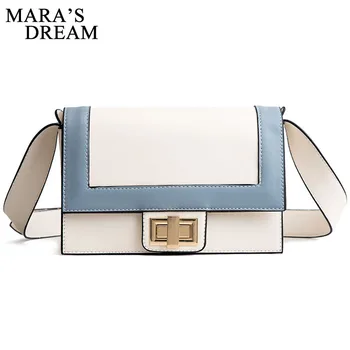Mara's Dream 2018 New Fashion Women Shoulder Bag Flap Designer Patchwork Handbags Metal Buckle Clutch Ladies Messenger Bags
Mara's Dream 2018 New Fashion Women Shoulder Bag Flap Designer Patchwork Handbags Metal Buckle Clutch Ladies Messenger Bags