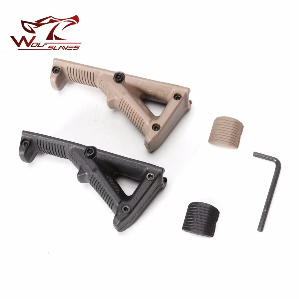 

Hot Sale Hand Grip Outdoor Second Generation AFG Angled Foregrip Accessories With Guide Rail for Nerf Toy G un Accessories