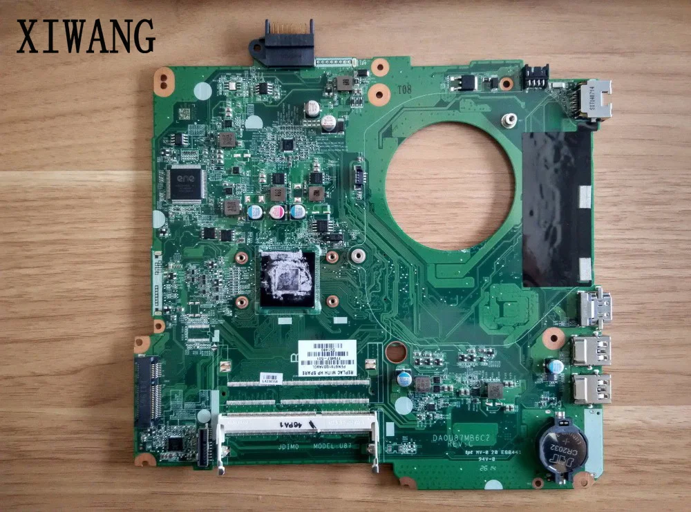 779457-501 Free Shipping FOR HP 15-F series laptop motherboard 779457-001 DA0U87MB6C2 Rev:C N2830 100% Tested
779457-501 Free Shipping FOR HP 15-F series laptop motherboard 779457-001 DA0U87MB6C2 Rev:C N2830 100% Tested