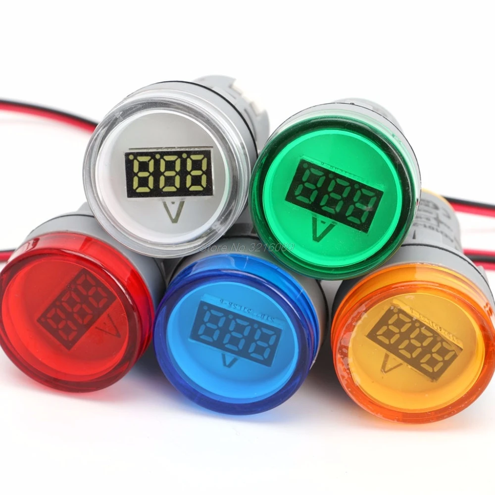 220V AC 22mm Digital Display Ampermeter Monitor Current Indicator Signal Light Ammeter Tester Measuring 0-100A Ampere Meter
220V AC 22mm Digital Display Ampermeter Monitor Current Indicator Signal Light Ammeter Tester Measuring 0-100A Ampere Meter
