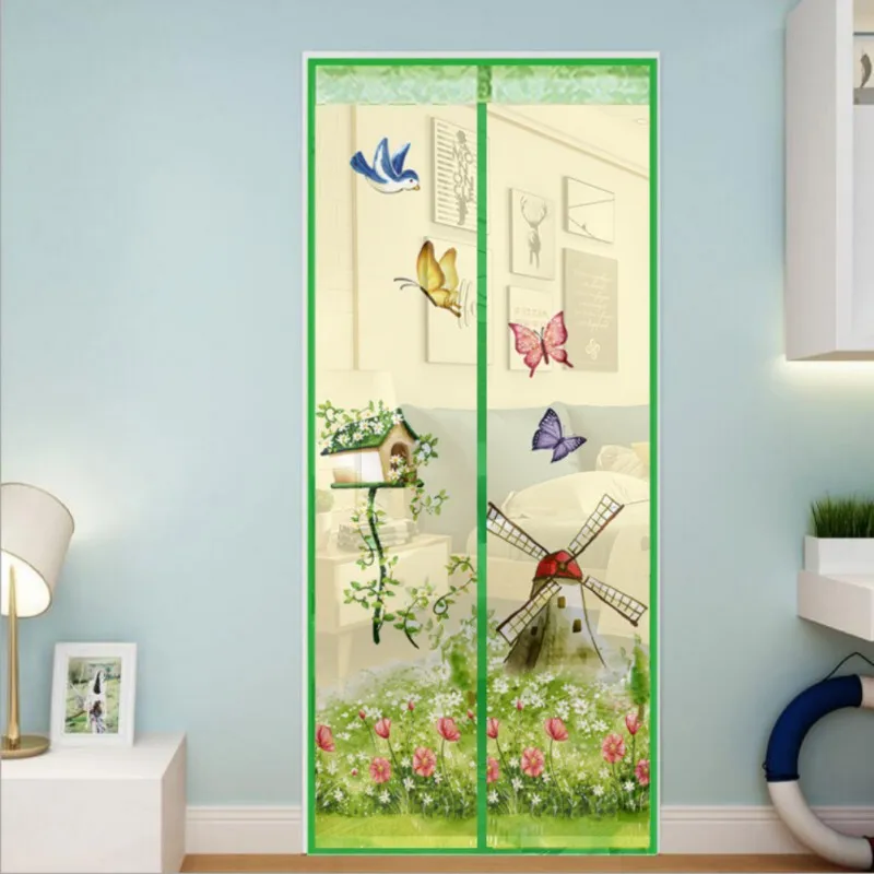 Mosquito Net Door Soft Yarn Door Curtain Anti Magnetic Insect Pattern 90/100X210 cm Mesh Curtains
Mosquito Net Door Soft Yarn Door Curtain Anti Magnetic Insect Pattern 90/100X210 cm Mesh Curtains
