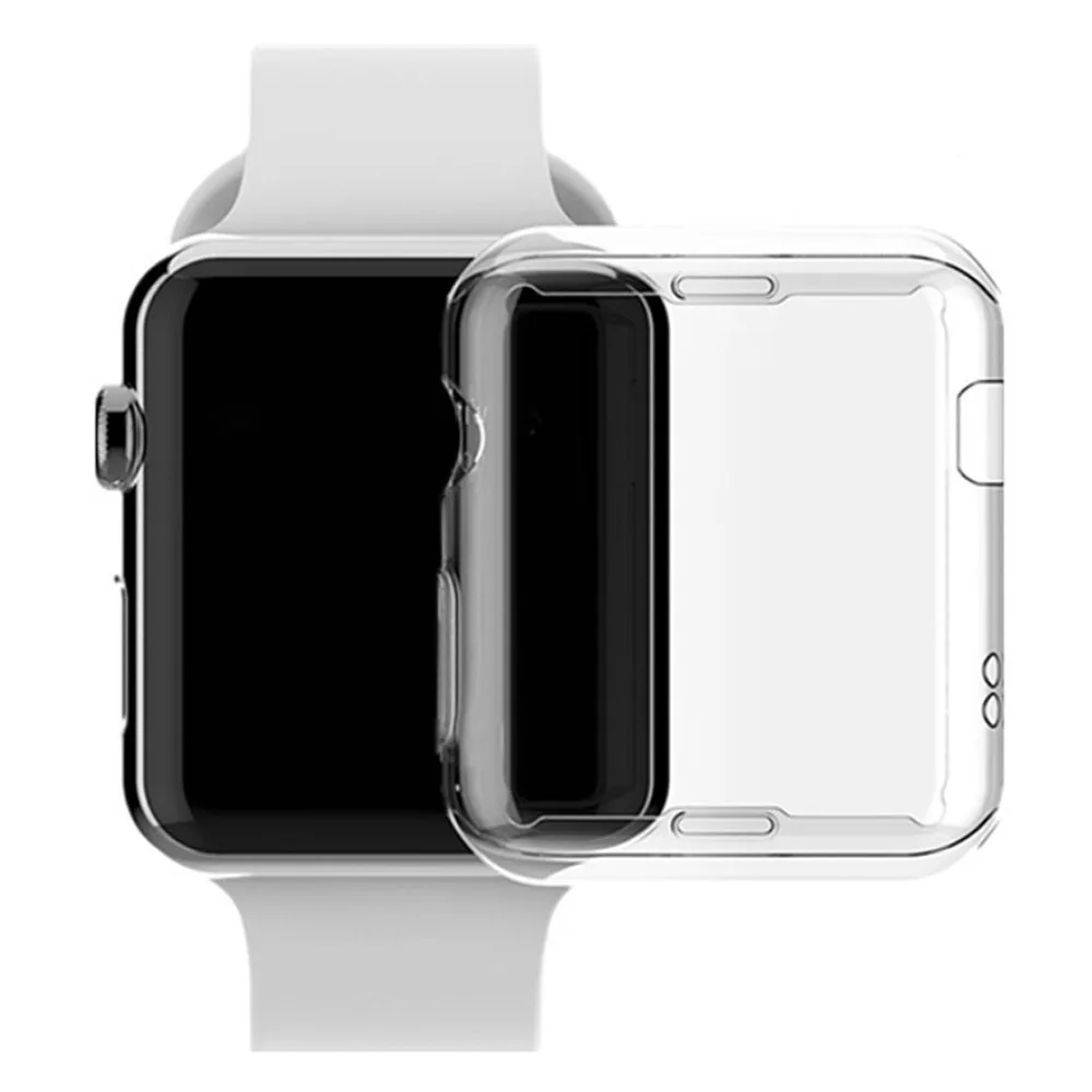 Besegad TPU Abrasion-resistant Anti-scratch Protector Case Cover Skin Shell for Apple Watch iWatch Series 2 3 38mm 42mm Clear
Besegad TPU Abrasion-resistant Anti-scratch Protector Case Cover Skin Shell for Apple Watch iWatch Series 2 3 38mm 42mm Clear