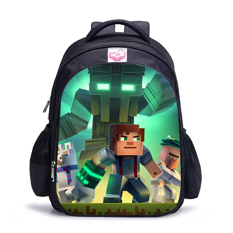 16 Inch MineCraft Colorful Backpack Boy Cartoon School Bags Orthopedic Backpack School Bags for Boys and Girl Mochila Sac A Dos
16 Inch MineCraft Colorful Backpack Boy Cartoon School Bags Orthopedic Backpack School Bags for Boys and Girl Mochila Sac A Dos