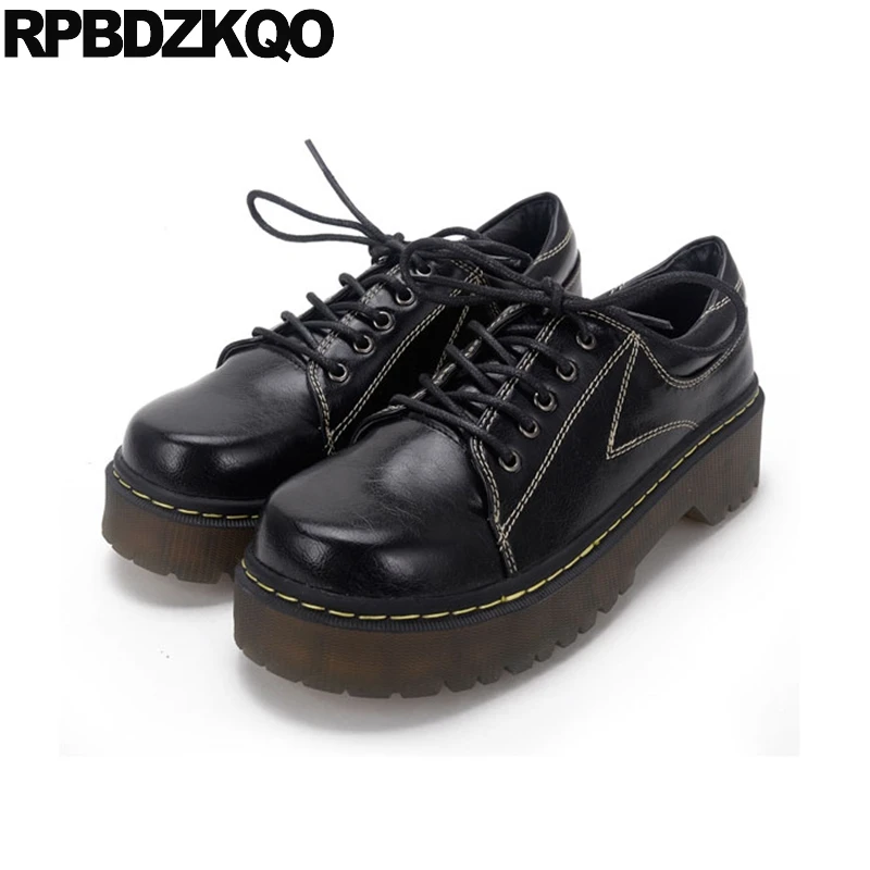 Creepers Elevator Japanese Vintage Women Oxfords Shoes Harajuku Flats Footwear Lace Up Platform Designer Muffin Thick Sole
Creepers Elevator Japanese Vintage Women Oxfords Shoes Harajuku Flats Footwear Lace Up Platform Designer Muffin Thick Sole