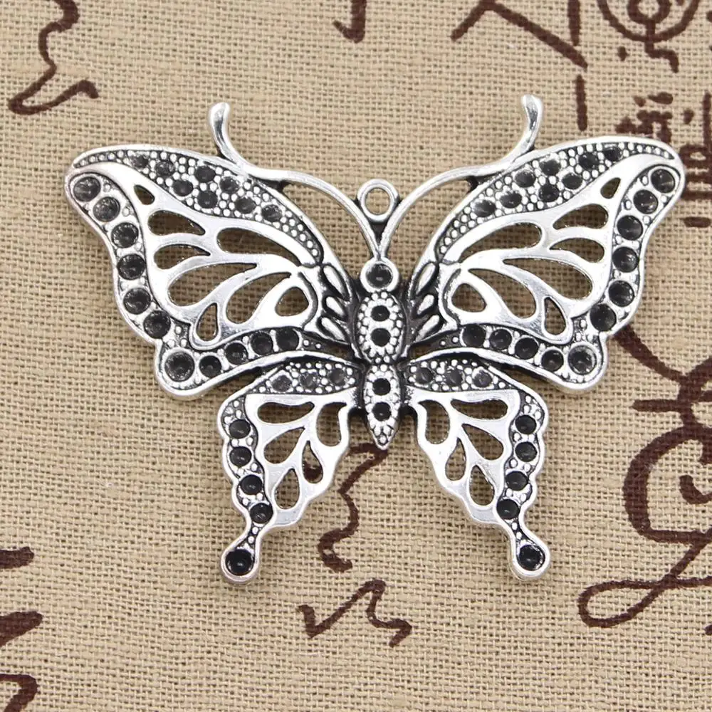 2pcs Charms hollow butterfly 60x48mm Antique Making pendant fit,Vintage Tibetan Silver Bronze,DIY Handmade Jewelry
2pcs Charms hollow butterfly 60x48mm Antique Making pendant fit,Vintage Tibetan Silver Bronze,DIY Handmade Jewelry