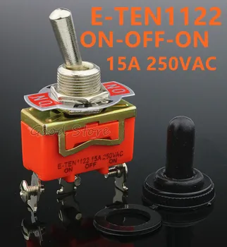 1PCS E-TEN1122 15A 250VAC 3PIN ON-OFF-ON Toggle switch Rocker switch The power switch micro switch orange
1PCS E-TEN1122 15A 250VAC 3PIN ON-OFF-ON Toggle switch Rocker switch The power switch micro switch orange