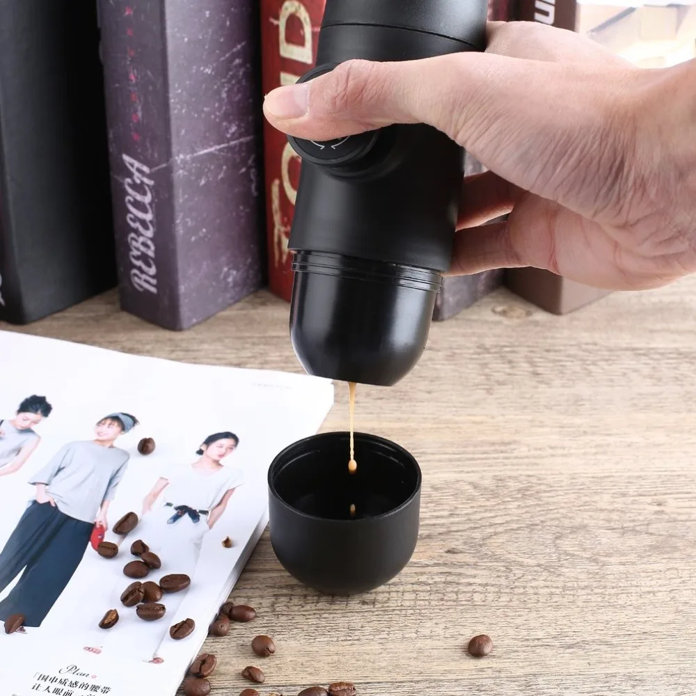 Mini Handheld Portable Manual Machine Espresso Machine Coffee Maker Tool Cafe Outdoor Travel Camping Gadget
Mini Handheld Portable Manual Machine Espresso Machine Coffee Maker Tool Cafe Outdoor Travel Camping Gadget