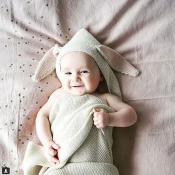 Cotton Cable Knit Rabbit Throw Blanket Skin-friendly Sofa Chair Home Decor Bedding Baby Blanket 90*90cm
Cotton Cable Knit Rabbit Throw Blanket Skin-friendly Sofa Chair Home Decor Bedding Baby Blanket 90*90cm