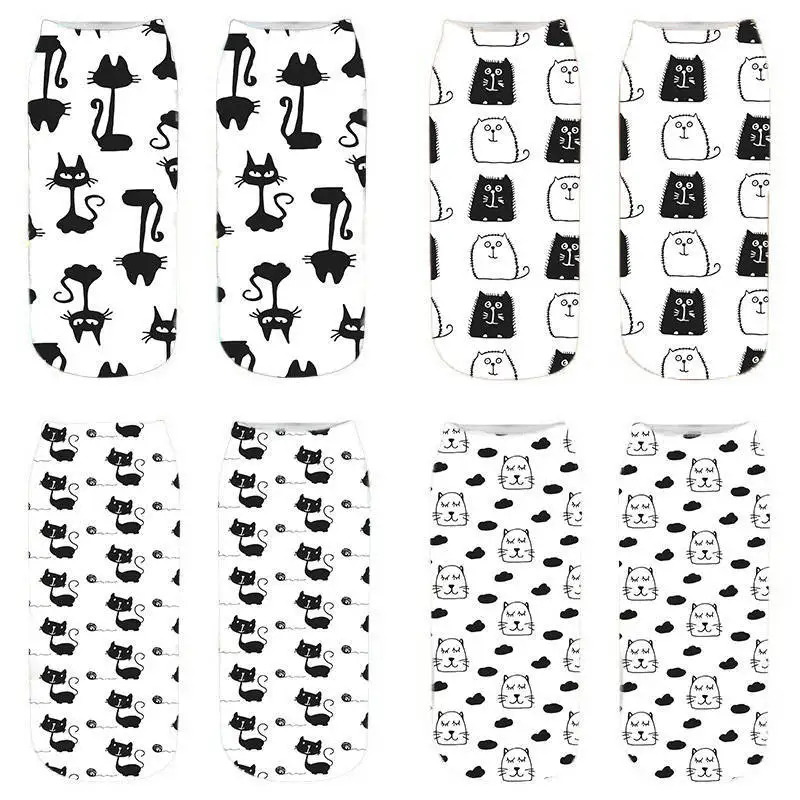3D print animal socks cat Paw print women cotton sock soft comfort breathable Absorb sweat sporting casual cute funny cartoon
3D print animal socks cat Paw print women cotton sock soft comfort breathable Absorb sweat sporting casual cute funny cartoon