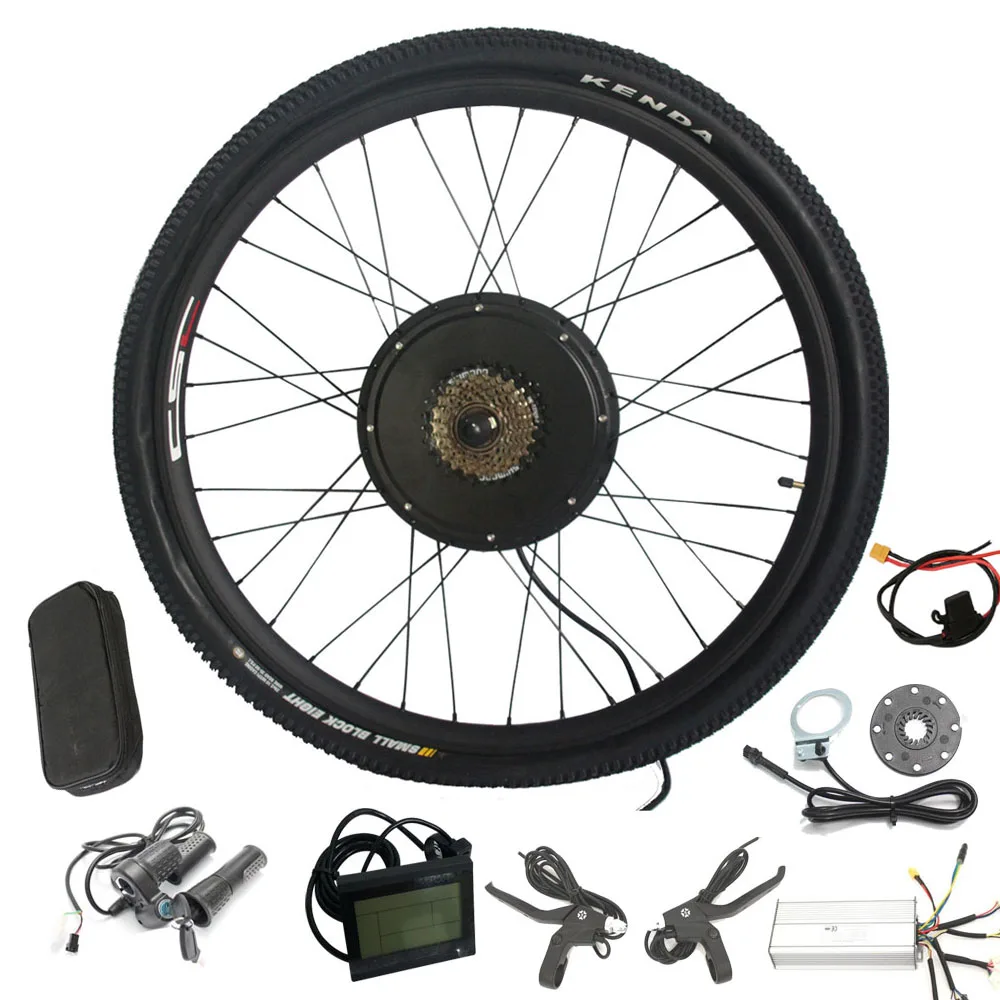 Ebike Bicycle Kit 48V 500W 1000W 1500W 20" 24" 26" 28" 27.5" 29" LCD Electric Bike Rear Wheel Conversion Kit
Ebike Bicycle Kit 48V 500W 1000W 1500W 20" 24" 26" 28" 27.5" 29" LCD Electric Bike Rear Wheel Conversion Kit