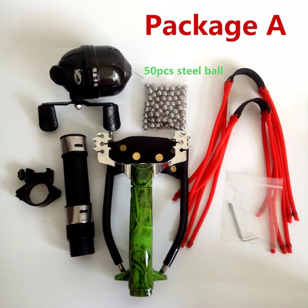 High quality slingshot rubber band folding wrist slingshot with fishing reel black hunting sling outdoor darts
High quality slingshot rubber band folding wrist slingshot with fishing reel black hunting sling outdoor darts