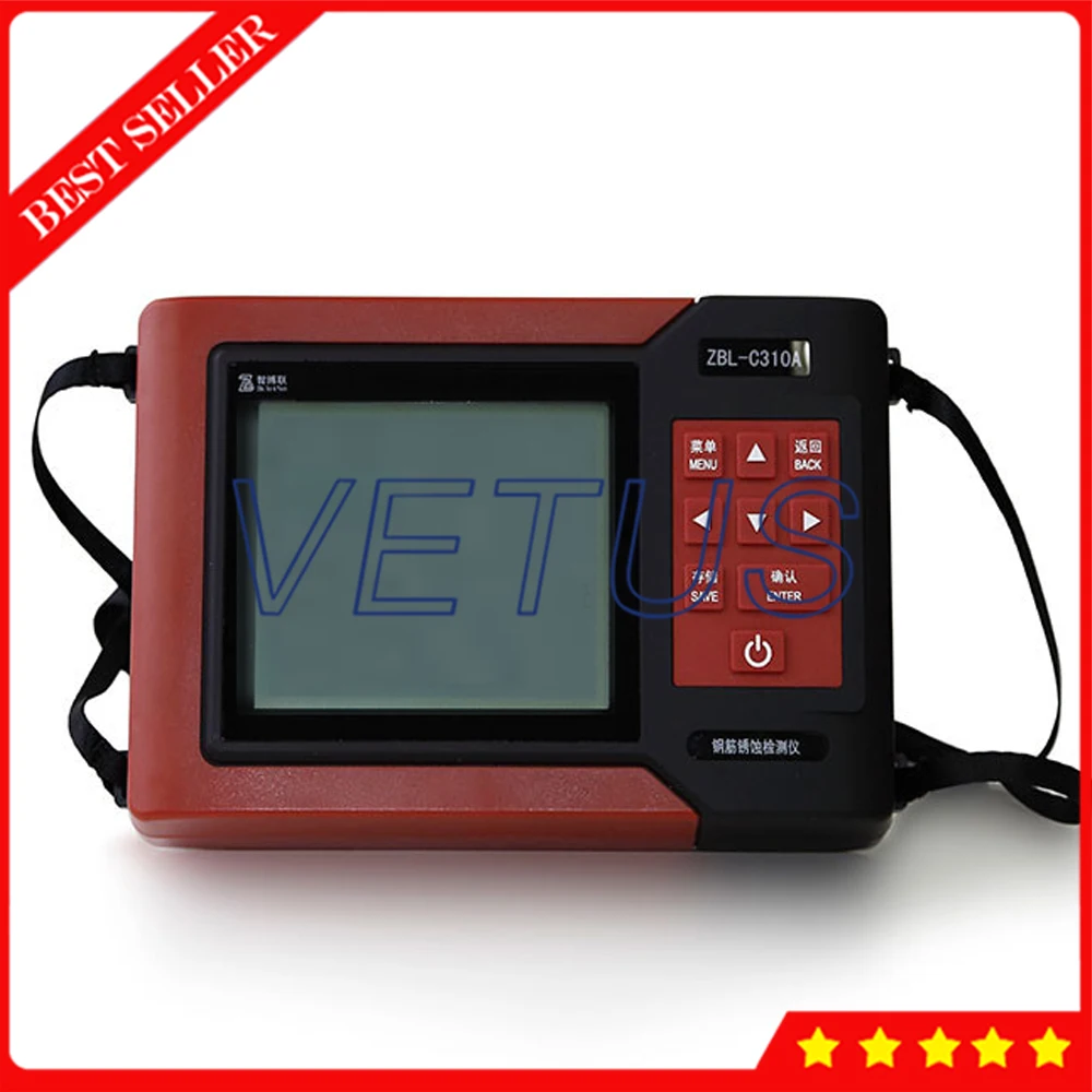 ZBL-C310A Portable Rebar Corrosion Detector With 0.1mV Accuracy Two Electrode Rebar Rust Detection Tester
ZBL-C310A Portable Rebar Corrosion Detector With 0.1mV Accuracy Two Electrode Rebar Rust Detection Tester
