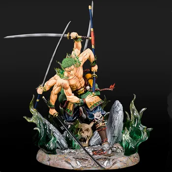 30cm One Piece Roronoa Zoro battle ver Statue Resin Double form Zoro Full-Length Action Figure Model Toys Collection Gift
30cm One Piece Roronoa Zoro battle ver Statue Resin Double form Zoro Full-Length Action Figure Model Toys Collection Gift