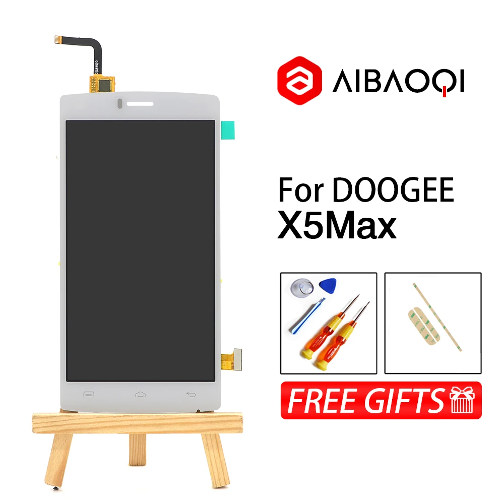 New Original 5.0 inch Touch Screen+1280x720 LCD Dlsplay Panel Perfect Repair Parts for Doogee X5 Max Pro Android 6.0
New Original 5.0 inch Touch Screen+1280x720 LCD Dlsplay Panel Perfect Repair Parts for Doogee X5 Max Pro Android 6.0