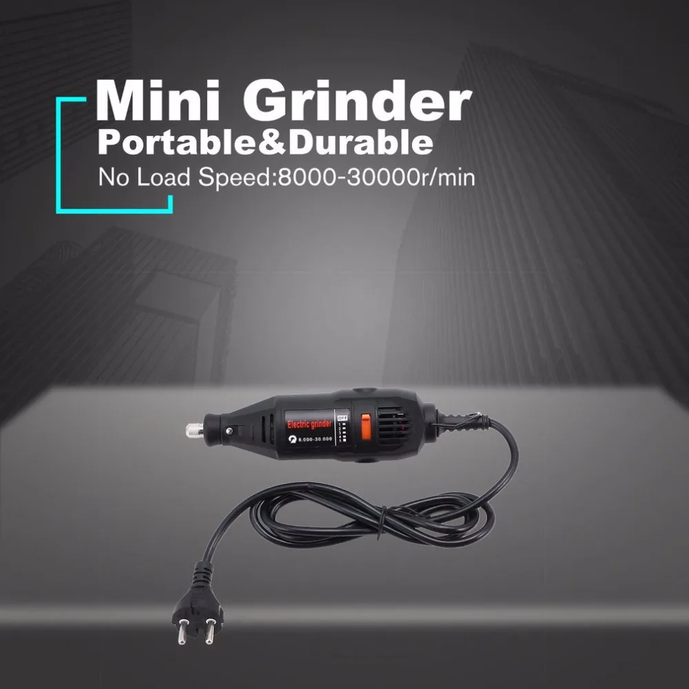 Electric Drill Mini Grinder Variable Speed Drilling Engraving Polishing DIY Power Rotary Tool Kit Engraver with Felt Polishers
Electric Drill Mini Grinder Variable Speed Drilling Engraving Polishing DIY Power Rotary Tool Kit Engraver with Felt Polishers