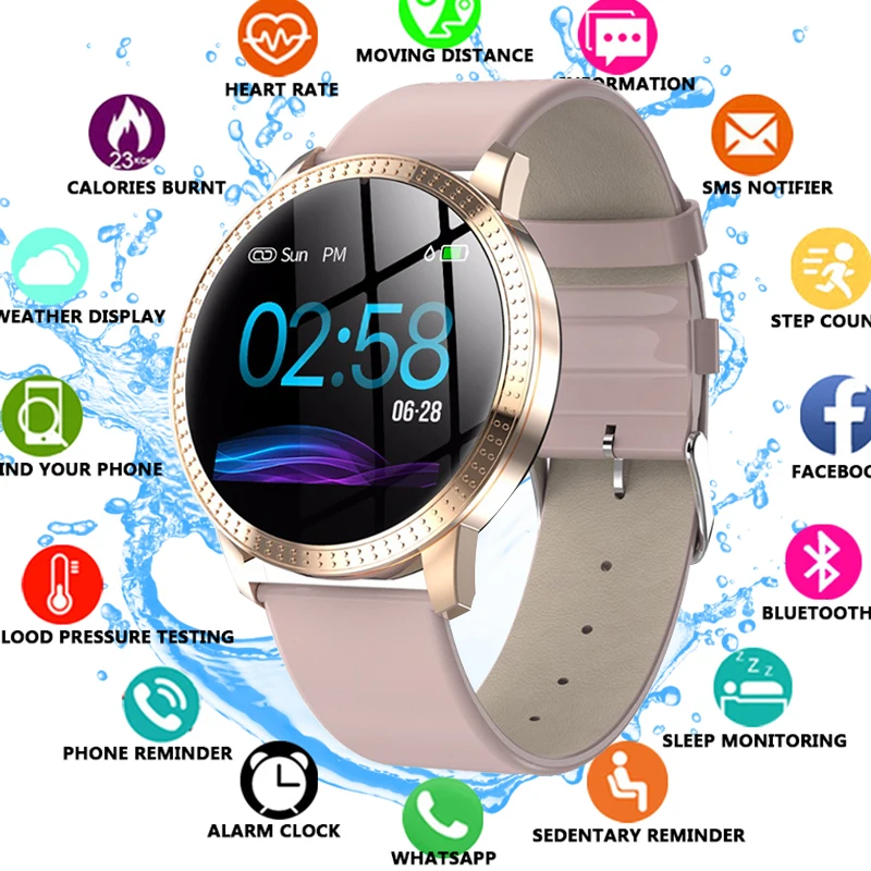 New Tempered Glass Smart Watch Blood Pressure Heart Rate Monitor Fitness Tracker Smartwatch connect Android Iphone 6 7 8 Watch
New Tempered Glass Smart Watch Blood Pressure Heart Rate Monitor Fitness Tracker Smartwatch connect Android Iphone 6 7 8 Watch