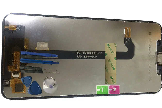 RYKKZ For FPC-FC57H024-01 LCD Display With Touch Screen Digitizer Assembly Replacement With Tools
RYKKZ For FPC-FC57H024-01 LCD Display With Touch Screen Digitizer Assembly Replacement With Tools