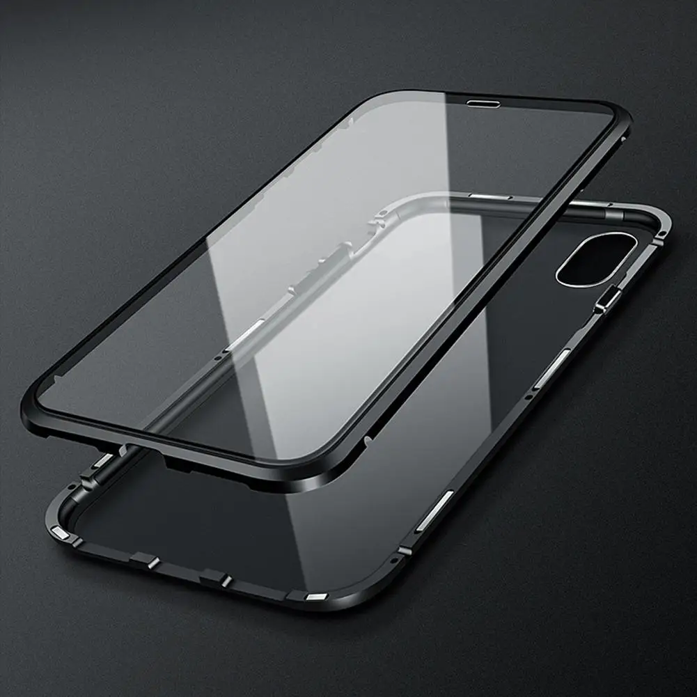 Hot Sale Glass Magnetic Full Cover Protective Phone Case for iPhone7 8 7P 8P XR X XS Max
Hot Sale Glass Magnetic Full Cover Protective Phone Case for iPhone7 8 7P 8P XR X XS Max