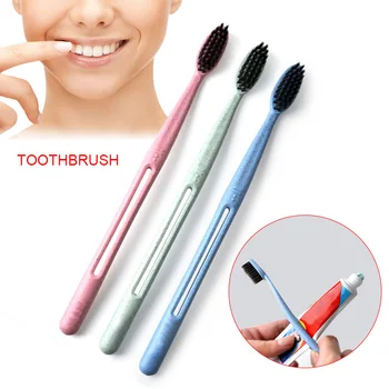 Multifuction Toothbrush Soft Bamboo Charcoal Wheat Handle Mini Heads Oral Care Tooth Brush HY99 MA29
Multifuction Toothbrush Soft Bamboo Charcoal Wheat Handle Mini Heads Oral Care Tooth Brush HY99 MA29