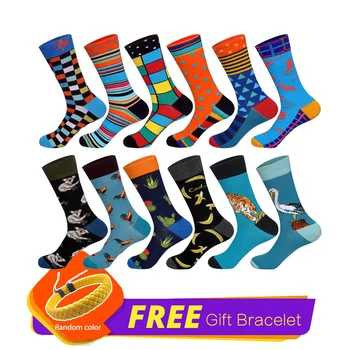 LIONZONE 12Pairs/Lot Brand Happy Socks Men British Style Casual Animals Designer Cotton Socks Long Chaussettes Homme Fantaisie
LIONZONE 12Pairs/Lot Brand Happy Socks Men British Style Casual Animals Designer Cotton Socks Long Chaussettes Homme Fantaisie