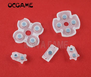 OCGAME Soft Silicone Conductive Rubber Adhesive Button Pad For PlayStation 4 PS4 Controller JDS-030 JDM-030 10sets/lot
OCGAME Soft Silicone Conductive Rubber Adhesive Button Pad For PlayStation 4 PS4 Controller JDS-030 JDM-030 10sets/lot