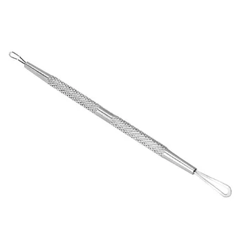 Non-slip stainless steel acne popper acne needle tool Pore darkening Double head Silver
Non-slip stainless steel acne popper acne needle tool Pore darkening Double head Silver