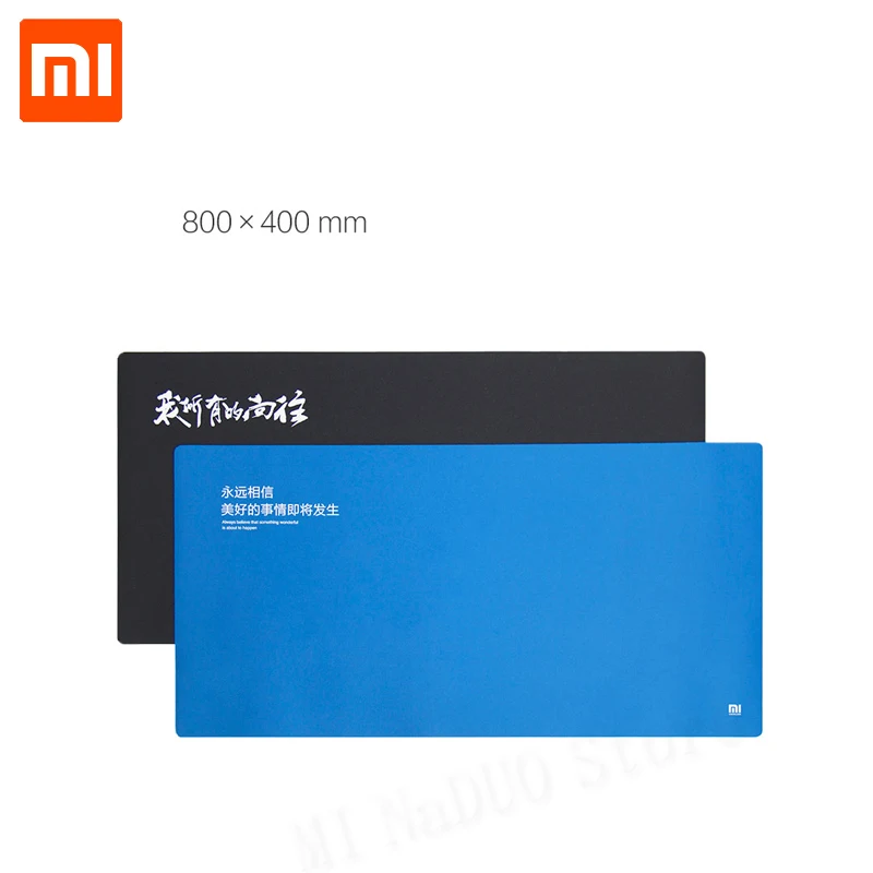 Original XiaoMi Mouse Pad Waterproof Rubber Huge Extra XL Large Size MI soft fabric anti-skid durable | Компьютеры и офис