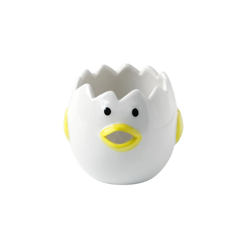Ceramics Egg Tool Egg Dividers Home Use Kitchen Essential Egg Yolk Separator Creative Egg Separator Baking Tools ZL002
Ceramics Egg Tool Egg Dividers Home Use Kitchen Essential Egg Yolk Separator Creative Egg Separator Baking Tools ZL002