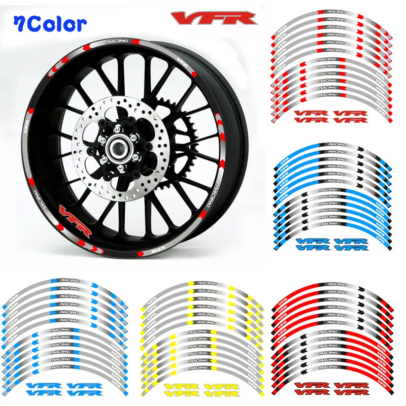7 Style Reflective sticker Motorcycle Wheel Tire Rim Stickers 17inch wheel For Honda VFR VFR750 VFR800 VFR1200 VFR1200F
7 Style Reflective sticker Motorcycle Wheel Tire Rim Stickers 17inch wheel For Honda VFR VFR750 VFR800 VFR1200 VFR1200F
