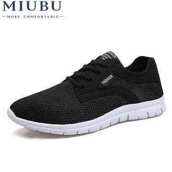 MIUBU Men Shoes 2020 Summer Fashion Breathable Men Casual Shoes Lace Up High Quality Couple Flat Mesh Sneakers Plus Size 38-47
MIUBU Men Shoes 2020 Summer Fashion Breathable Men Casual Shoes Lace Up High Quality Couple Flat Mesh Sneakers Plus Size 38-47
