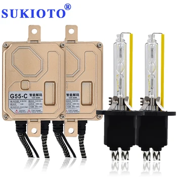 SUKIOTO EMC Canbus D2H HID Kit Fast Bright 55W Bulb D2Y D2S with Wire hid bixenon projector bulb Headlight 5500K White hid
SUKIOTO EMC Canbus D2H HID Kit Fast Bright 55W Bulb D2Y D2S with Wire hid bixenon projector bulb Headlight 5500K White hid