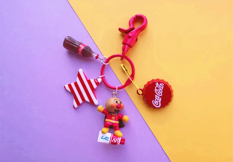 Japan Cute Cartoon Superman Anpanman Keychain Key Ring Holder for Women Bag Backpack Wallet Charm Pendant Car Decoration
Japan Cute Cartoon Superman Anpanman Keychain Key Ring Holder for Women Bag Backpack Wallet Charm Pendant Car Decoration