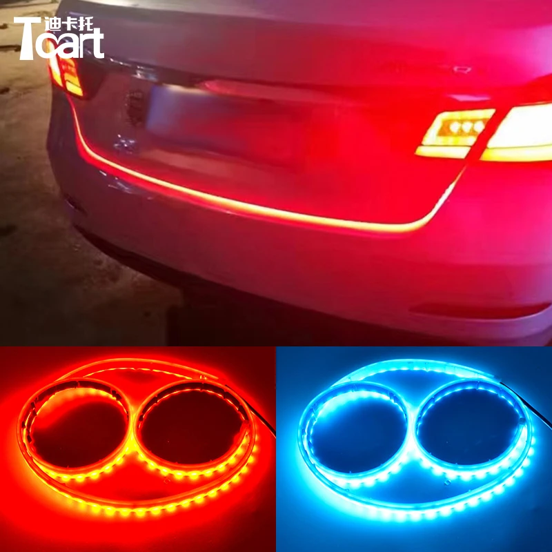 Tcart for toyota prius Flexible LED Car Tailgate Light Bar Red and blue Running/Brake/Reverse/Signal/Rear Strip Light
Tcart for toyota prius Flexible LED Car Tailgate Light Bar Red and blue Running/Brake/Reverse/Signal/Rear Strip Light