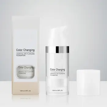 Flawless Colour Changing Warm Skin Tone Foundation Makeup Base Nude Face Moisturizing Liquid Cover Concealer for Women Girls
Flawless Colour Changing Warm Skin Tone Foundation Makeup Base Nude Face Moisturizing Liquid Cover Concealer for Women Girls