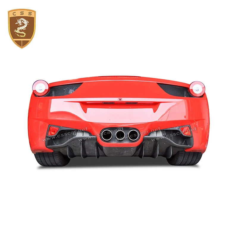 Carbon Fiber Rear Lip Bumper For 458 Carbon Fiber Body Kit Car Modification Car Styling 
Carbon Fiber Rear Lip Bumper For 458 Carbon Fiber Body Kit Car Modification Car Styling