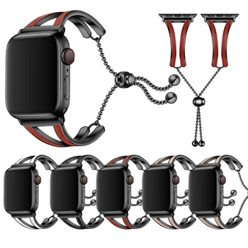 Newest Dressy Bracelet for Apple Watch Bands 38mm 40mm 42mm 44mm Stainless Steel Wrist strap for iWatch Series 4 3 2 1 watchband
Newest Dressy Bracelet for Apple Watch Bands 38mm 40mm 42mm 44mm Stainless Steel Wrist strap for iWatch Series 4 3 2 1 watchband