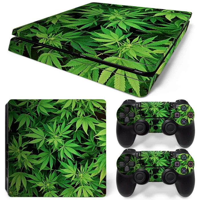 green leaves design skin sticker for PS4 slim console and two controller covers #TN-P4Slim-0186
green leaves design skin sticker for PS4 slim console and two controller covers #TN-P4Slim-0186