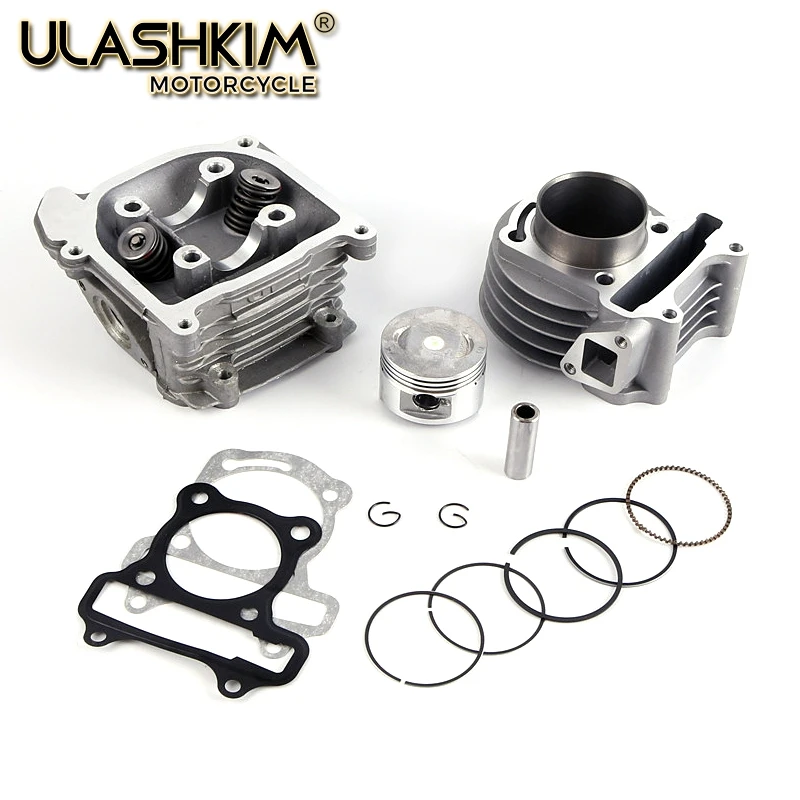 GY6 50 80 100 cc 137 QMA QMB 139 4T CYLINDER kit Head Rollers Rings Assemly with 64 mm valve Pistion
GY6 50 80 100 cc 137 QMA QMB 139 4T CYLINDER kit Head Rollers Rings Assemly with 64 mm valve Pistion