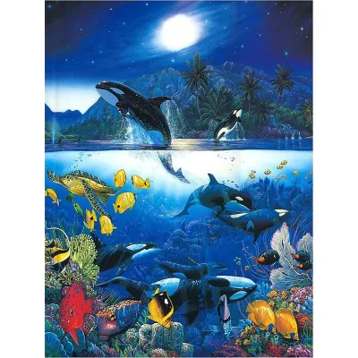 DIY Full drilling Diamond Painting Underwater World scenery 5D Diamond Embroidery DIY Cross stitch children gifts
DIY Full drilling Diamond Painting Underwater World scenery 5D Diamond Embroidery DIY Cross stitch children gifts